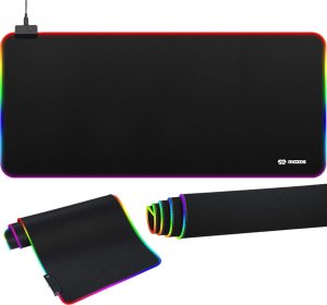 Mozos Mozos Stelaż do biurka czarny z elektryczną regulacją wysokości EDF-PRO-BK + Podkładka Gaming-MP 30