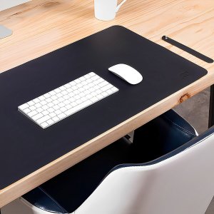 Biurko Mozos Biurko Mozos ED PRO WH Białe 120 cmx60 cm + Podkładka LDP1260 Czarna 19