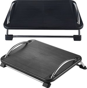 Krzesło biurowe Mozos Krzesło biurowe Mozos Ergo-C Czarne + Podnóżek biurowy FS1 5