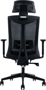 Krzesło biurowe Mozos Krzesło biurowe Mozos Ergo-F Czarne + Podnóżek biurowy FS1 3