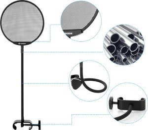 Mikrofon Mozos Mikrofon Mozos USB MKIT-900PRO Gamer + Popfiltr mikrofonowy PS-PRO 12