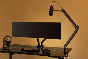 Mikrofon Mozos Mikrofon Mozos USB MKIT-900PRO Gamer + SB39 - Statyw Biurkowy Na Mikrofon 12