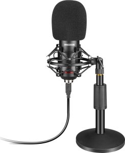 Mikrofon Mozos Mikrofon Mozos USB MKIT-900PRO Gamer + Statyw biurkowy (SB38-BK) 6