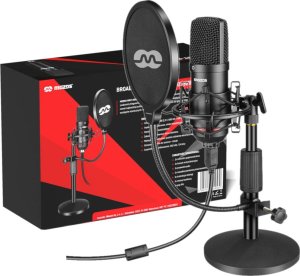 Mikrofon Mozos Mikrofon Mozos USB MKIT-900PRO Gamer + Statyw biurkowy (SB38-BK) 7