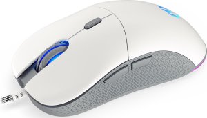 Mysz Endorfy Mysz Endorfy GEM Onyx White (EY6A012) + Podkładka Cordura Speed M 13