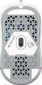 Mysz Endorfy Mysz Endorfy GEM Onyx White (EY6A012) + Podkładka Cordura Speed M 5