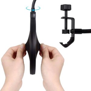 Mozos Mozos Ramię statyw mikrofonowy czarny 80 cm SB41 + Pop filtr mikrofonowy PS-1 17