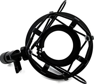 Mozos Mozos Kosz antywibracyjny Shock do mikrofonów 48-54mm SHM2 + Pop filtr mikrofonowy PS-1 7