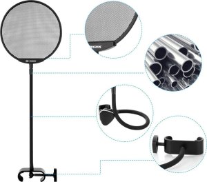 Mozos Mozos Kabina akustyczna (MSHIELD-CABIN-ECO) + Popfiltr mikrofonowy PS-PRO 6