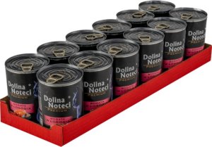 Dolina Noteci Dolina Noteci Premium Kot Bogata w łososia puszka 12x400g 1