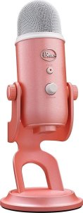 Mikrofon Logitech Blue Yeti USB Sweet Pink (988-000534) + Lampa Litra Glow 2