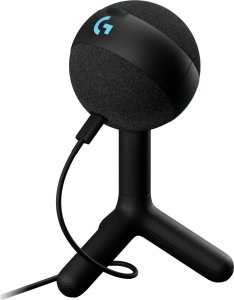Mikrofon Logitech G Yeti Orb czarny (988-000551) + Lampa Litra Glow 2