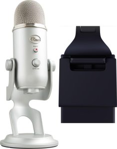 Mikrofon Blue Yeti USB Silver (988-000238) + Lampa Litra Glow 1