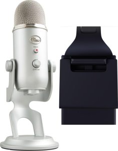Mikrofon Blue Yeti USB Silver (988-000238) + Lampa Litra Glow 13