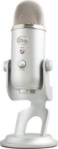Mikrofon Blue Yeti USB Silver (988-000238) + Lampa Litra Glow 3