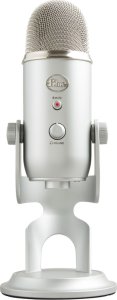 Mikrofon Blue Yeti USB Silver (988-000238) + Lampa Litra Glow 6