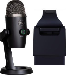 Mikrofon Blue Yeti Nano  (988-000401) + Lampa Litra Glow 1