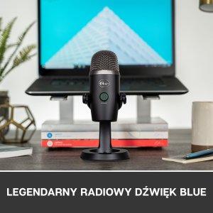 Mikrofon Blue Yeti Nano (988-000401) + Lampa Litra Glow 20