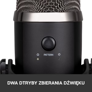Mikrofon Blue Yeti Nano (988-000401) + Lampa Litra Glow 22