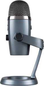 Mikrofon Blue Yeti Nano USB Shadow Grey (988-000205) + Lampa Litra Glow 6