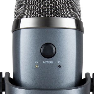Mikrofon Blue Yeti Nano USB Shadow Grey (988-000205) + Lampa Litra Glow 8