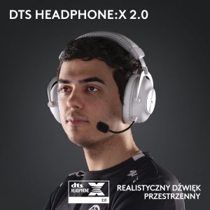 Słuchawki Logitech G Pro X2 Lightspeed Białe (981-001269) + G PRO X SuperLight 2 (910-006630) 7