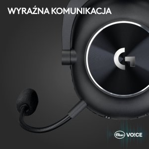 Słuchawki Logitech G Pro X2 Lightspeed Czarne (981-001263) + G PRO X SuperLight 2 (910-006630) 8