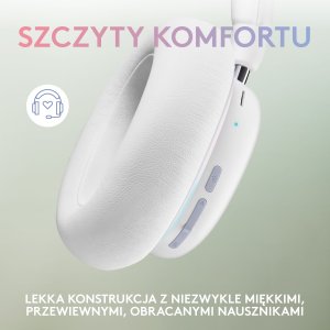 Słuchawki Logitech G735 Białe (981-001083) + G PRO X SuperLight 2 (910-006630) 6
