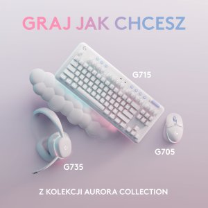 Słuchawki Logitech G735 Białe (981-001083) + G PRO X SuperLight 2 (910-006630) 8