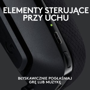 Słuchawki Logitech G535 LIGHTSPEED Czarne (981-000972) + G PRO X SuperLight 2 (910-006630) 8