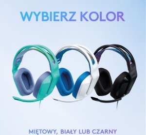 Słuchawki Logitech G335 Białe (981-001018) + G PRO X SuperLight 2 (910-006630) 7