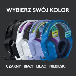 Słuchawki Logitech G733 Lightspeed Białe (981-000883) + G PRO X SuperLight 2 (910-006630) 11