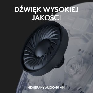 Słuchawki Logitech G435 Białe (981-001074) + G PRO X SuperLight 2 (910-006630) 4