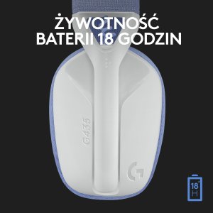 Słuchawki Logitech G435 Białe (981-001074) + G PRO X SuperLight 2 (910-006630) 7