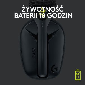 Słuchawki Logitech G435 Czarne (981-001050) + G PRO X SuperLight 2 (910-006630) 7