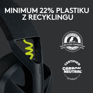 Słuchawki Logitech G435 Czarne (981-001050) + G PRO X SuperLight 2 (910-006630) 8