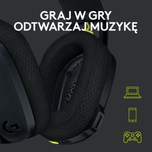 Słuchawki Logitech G435 Czarne (981-001050) + G PRO X SuperLight 2 (910-006630) 9