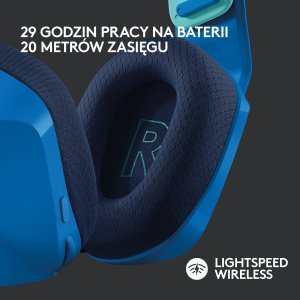 Słuchawki Logitech G733 Lightspeed Niebieskie (981-000943) + G PRO X SuperLight 2 (910-006630) 7