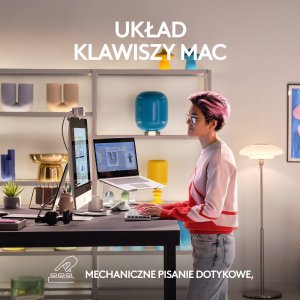 Klawiatura Logitech MX Mechanical Mini for Mac (920-010799) + Brio 100 (960-001585) 3
