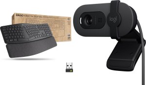 Klawiatura Logitech Ergo K860 (920-010352) + Brio 100 (960-001585) 1