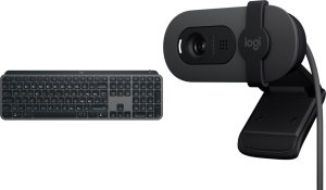 Klawiatura Logitech MX KEYS S - GRAPHITE - CZE-SKY/- BT - N/A - INTNL-973 + Brio 100 (960-001585) 40