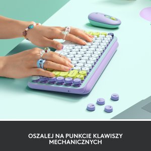 Klawiatura Logitech POP Keys (920-010736) + Brio 100 (960-001585) 5