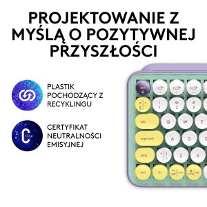 Klawiatura Logitech POP Keys (920-010736) + Brio 100 (960-001585) 6