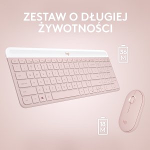 Klawiatura + mysz Logitech MK470 (920-011322) + Brio 100 (960-001585) 28