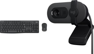 Klawiatura + mysz Logitech MK370 Combo for Business (920-012077) + Brio 100 (960-001585) 19