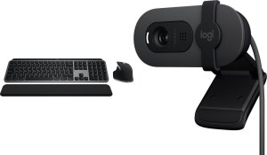 Klawiatura + mysz Logitech MX Keys S Combo for Mac (920-012845) + Brio 100 (960-001585) 1