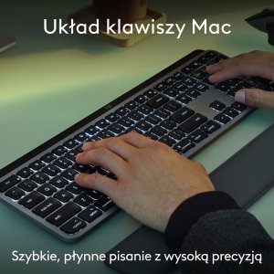 Klawiatura + mysz Logitech MX Keys S Combo for Mac (920-012845) + Brio 100 (960-001585) 11
