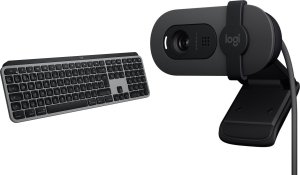 Klawiatura Logitech MX Keys S for Mac (920-011637) + Brio 100 (960-001585) 25