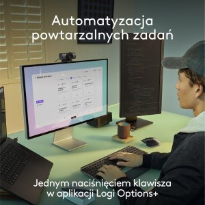 Klawiatura Logitech MX Keys S for Mac (920-011637) + Brio 100 (960-001585) 34