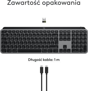 Klawiatura Logitech MX Keys S for Mac (920-011637) + Brio 100 (960-001585) 4